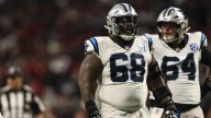 Panthers guards Damien Lewis, Robert Hunt were limited in Wednesday's practice