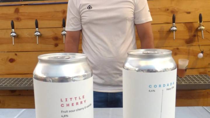 Cerveza Tensina en lata con diseño del artista Ricardo Montoro