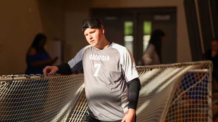 Savannah's Matthew Gavin, who is blind, has become a standout in Goalball