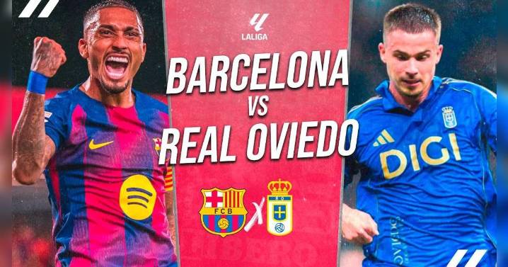Barcelona vs. Real Oviedo EN VIVO por LaLiga: pronóstico, hora y canal de transmisión