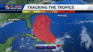 Invest 94-L expected to stregnthen near the Bahamas, could become a tropical depression