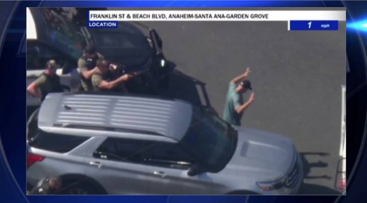 BearCat slams into stolen big rig, bringing pursuit with kidnapping suspect to an end