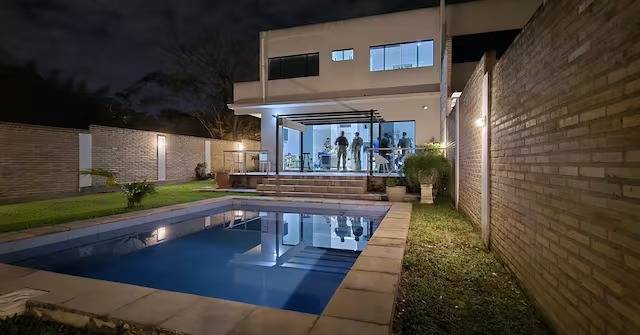 Así es la residencia donde fue detenido Hernán Bermúdez Requena en Paraguay