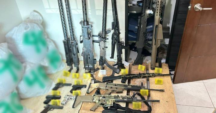 Decomisan armamento en Culiacán, tras ataques en hospitales