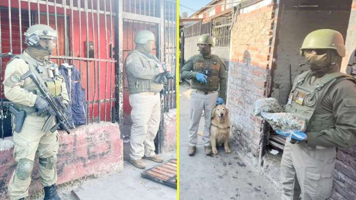 Allanan casas por tráfico de drogas en Pudahuel, San Bernardo y Melipilla: Buscan que se conviertan en centros de rehabilitación