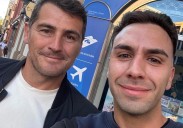 Iker Casillas ya se deja ver por León: «Soñaba con encontrarme con él»