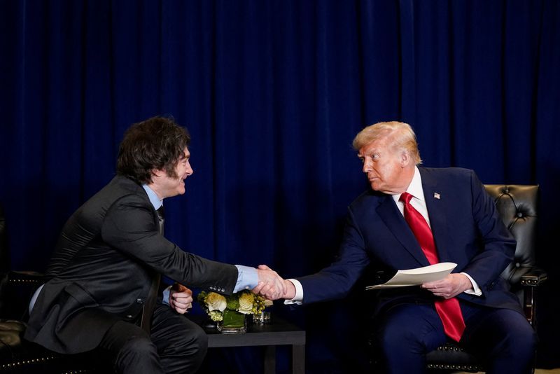 Trump says Argentina bailout unlikely