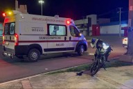 Ebrio motociclista derrapa y choca en la Miguel Alemán, Campeche; terminó en juzgados cívicos