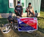 Police attach Motorcycle under NDPS Act in Handwara