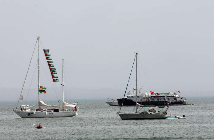 La Flotilla Sumud continuará su travesía este miércoles hacia Gaza pese "al ataque"