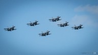Polonia despliega sus cazas por el ingreso de drones rusos a su espacio aéreo