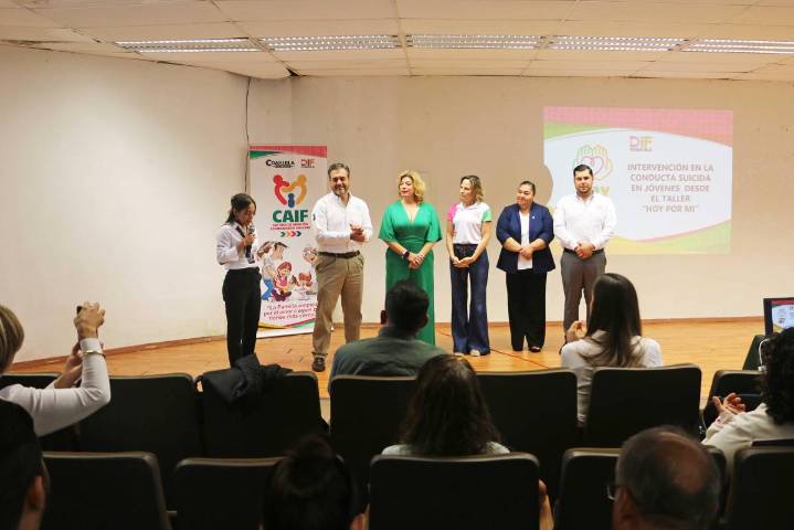 DIF Coahuila apuesta por talleres grupales para la prevención del suicidio