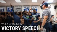 Head Coach Mike Macdonald's Postgame Victory Speech After The Week 3 Home Win Over The Saints