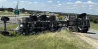 Woodway public safety responds to single-vehicle rollover near Midway Administration Building