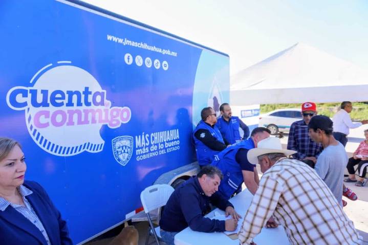 Instala JMAS Chihuahua red de agua potable y drenaje en colonia El Porvenir II