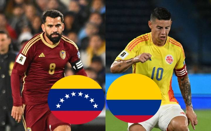 Venezuela vs Colombia: A qué hora ver partido de eliminatorias de Conmebol