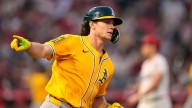 Athletics hit 4 HRs in 17-4 win over Angels