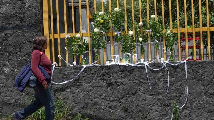 Rector de la UNAM Da Mensaje por Alumno Asesinado en el CCH Sur