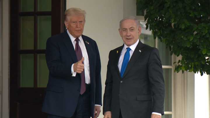 Trump and Netanyahu lay out plan for Gaza peace at White House