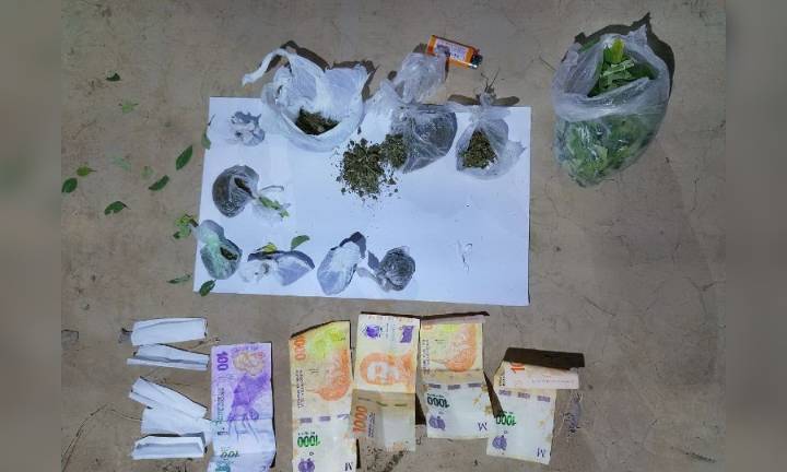 Detienen a un hombre con marihuana