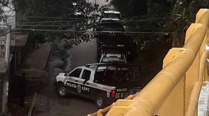 Detonaciones de arma de fuego generan movilización en Chamilpa, Cuernavaca