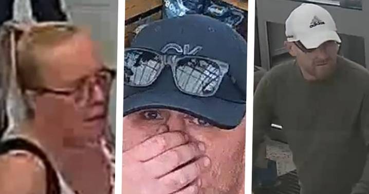 Six people Derbyshire police would like a quiet word with