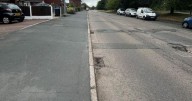 Pothole-hit road reported to Reform UK council has been like this for six months