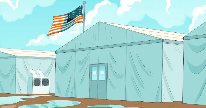 El nuevo negocio fronterizo: compañías sin experiencia  tras los campamentos migratorios de Trump