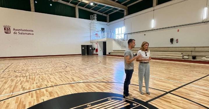 Renovado el pabellón de la Ciudad Deportiva Lazarillo con una inversión de 94.000 euros