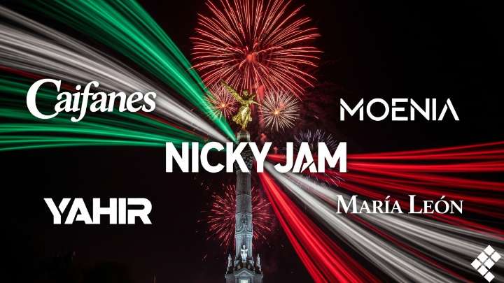 Nicky Jam, Caifanes, Yahir, María León y más para el Grito en CDMX