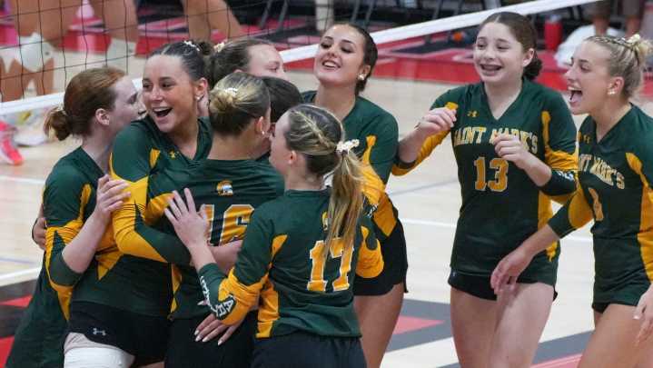 Saint Mark's holds off Ursuline comeback, wins 3