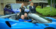 Glasgow end-of-life hospice patients treated to fantastic display of luxury cars