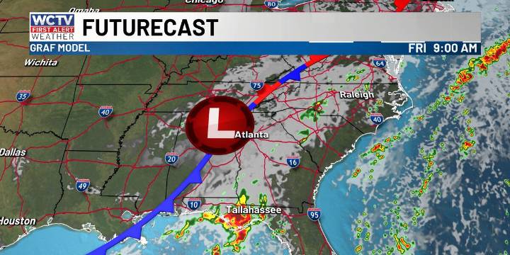 🔴LIVE | First Alert Daily: Showers and storms are back for the next few days