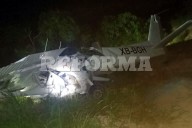 Mueren 2 en caída de avioneta  en Nuevo León