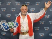 Elvis jumpsuit-clad Spruce Grove man nets $1M lotto prize