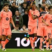 Barcelona beat Newcastle, Man City see off Napoli in Champions League