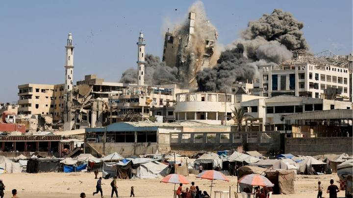 Israel Says ‘Gaza Is Burning’ as It Launches Ground Assault
