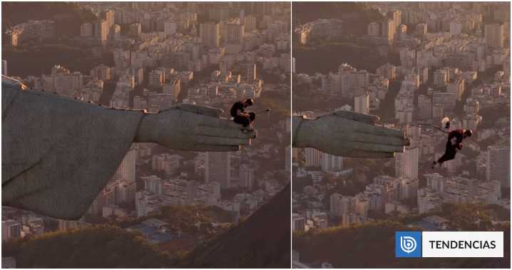 Hombre subió al Cristo Redentor en Brasil para lanzarse en parapente: policía busca a responsables