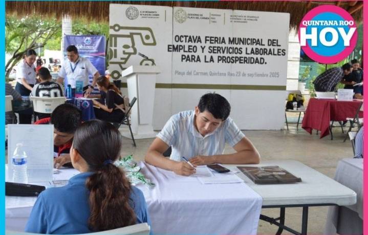Realiza Playa del Carmen feria del empleo con más de doscientas vacantes para impulsar la reactivación económica