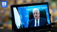 Palestinian Authority president thanks Australia, but points to decades of failure, in UN address