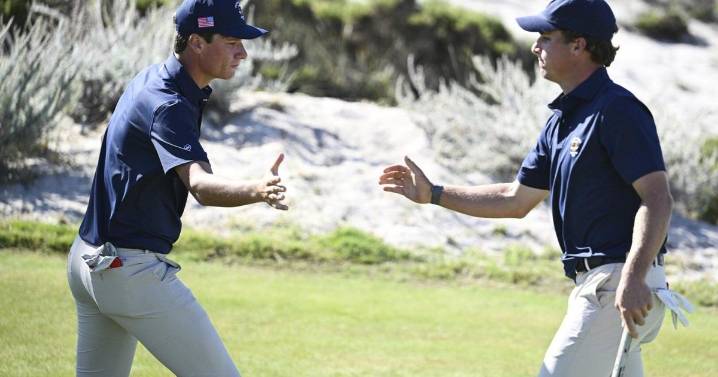 Americans cling to 1-point lead at Cypress Point as they go for another Walker Cup win