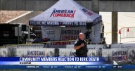 Local community members react to Charlie Kirk assasination