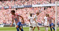 ¡Letal en el área! Gol de Robin Le Normand para el 1-0 del Atlético vs. Real Madrid