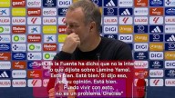 La respuesta de Flick a De la Fuente: "Puedo vivir con esto, no es un problema"