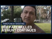 Slain Cop Farewelled As Hunt For Alleged Killer Dezi Freeman Continues