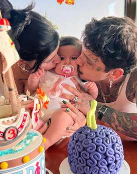 La hija de Christian Nodal y Cazzu cumplió años. Así fue la fiesta de Inti