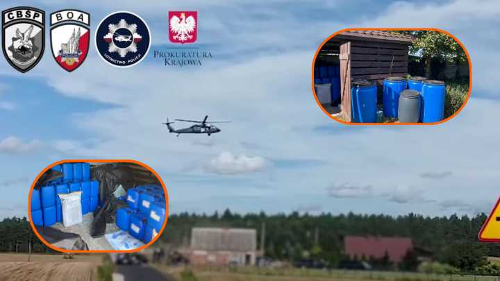 ¿El cártel de México en Polonia?; autoridades desmantelan narco laboratorio
