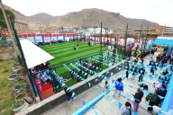 Callao: inauguraron remodelada cancha sintética en colegio Politécnico de Ventanilla