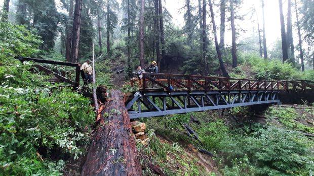 Popular Big Sur waterfall trail reopens after being closed for two years