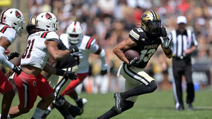 Purdue football vs SIU final score today: Devin Mockobee stars